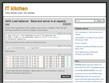 Tablet Screenshot of itkitchen.net